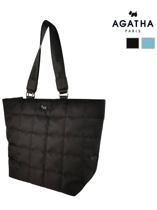 Re-Nylon Square Quilted Shopper Bag AGTB127 736 - AGATHA APPAREL - BALAAN 1