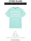 Stencil One Logo Short Sleeve T-Shirt Mint - STONE ISLAND - BALAAN 3