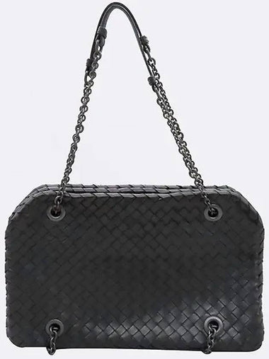 Intrecciato chain shoulder bag - BOTTEGA VENETA - BALAAN 1