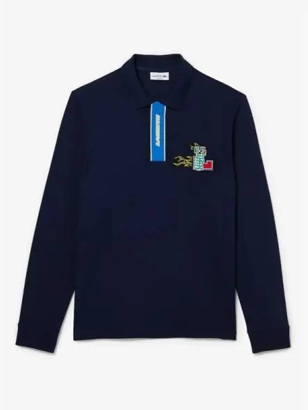 Men s Holiday Detail Long Sleeve Polo T shirt PH2523 52N 166 Domestic Product GQ2N22101271756 - LACOSTE - BALAAN 1