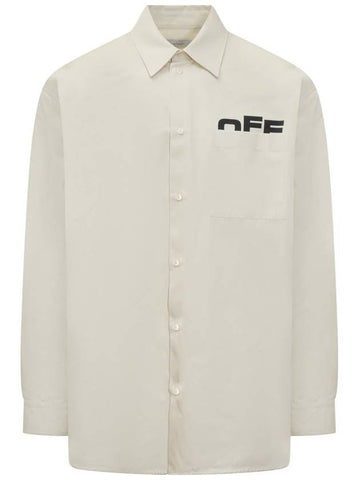 Off-White Shared Oversize Shirt - OFF WHITE - BALAAN 1