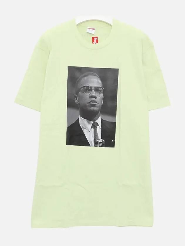 SS22T68 MINT Malcolm X TShirt - SUPREME - BALAAN 2