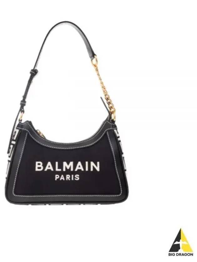 B-Army Logo Monogram Shoulder Bag Black - BALMAIN - BALAAN 2