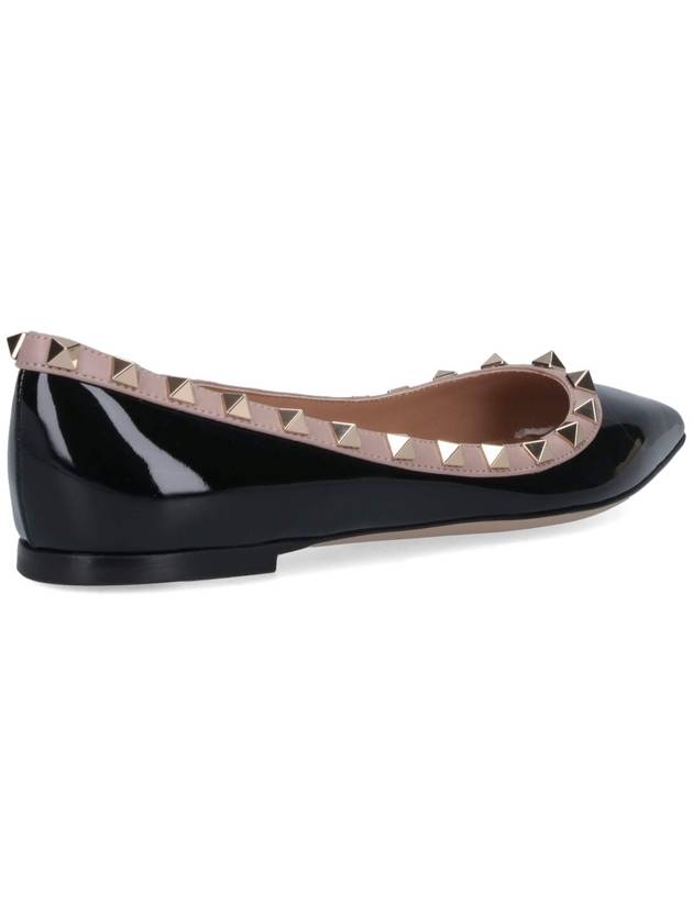 Valentino Garavani Flat shoes Black - VALENTINO - BALAAN 4