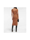 Max Mara cable knit midi dress 2313210431600014 003 - MAX MARA - BALAAN 3