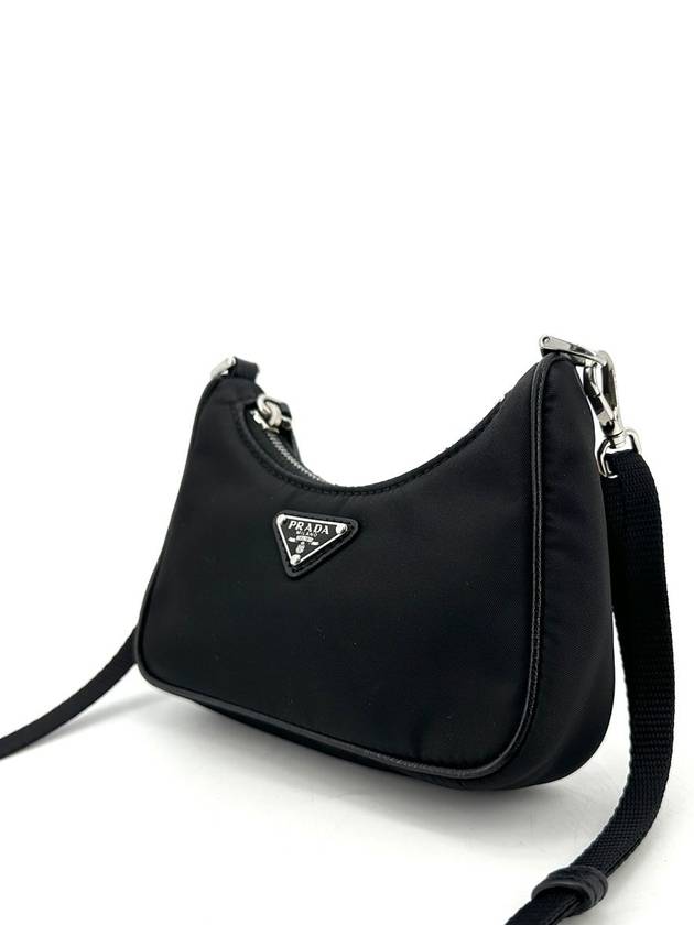 1TT122 Tesuto nylon re edition mini 2way hobo bag - PRADA - BALAAN 3