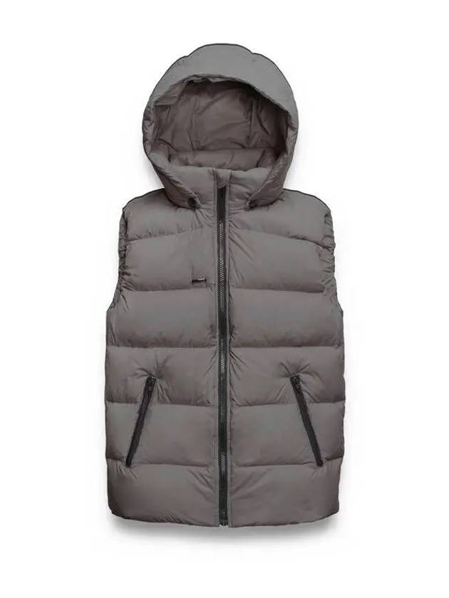 COOPERZZ Cooper unisex down vest gray 271510 - NOBIS - BALAAN 1