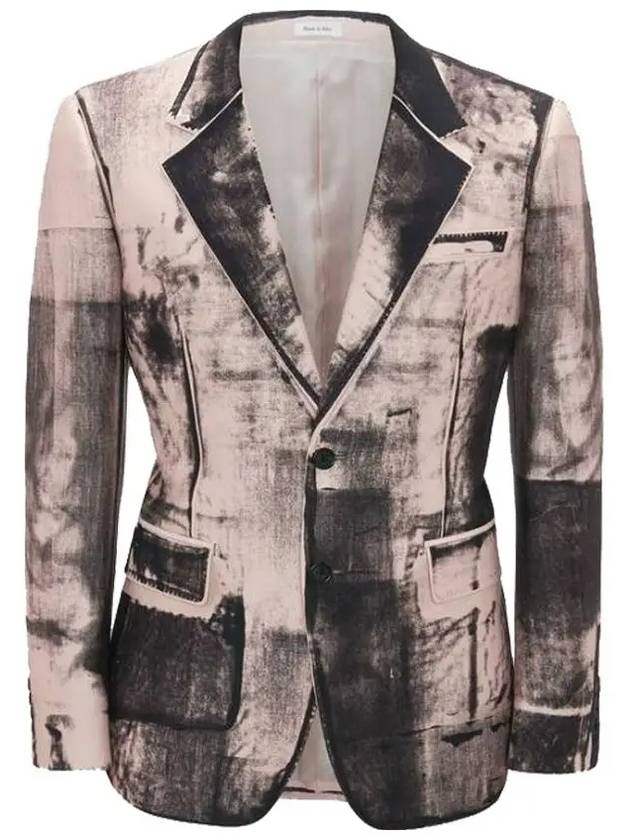 Inked pink blazer jacket 649954 - ALEXANDER MCQUEEN - BALAAN 1