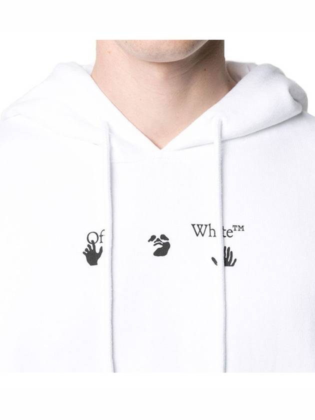 Red Marker Arrow Hoodie White - OFF WHITE - BALAAN 6