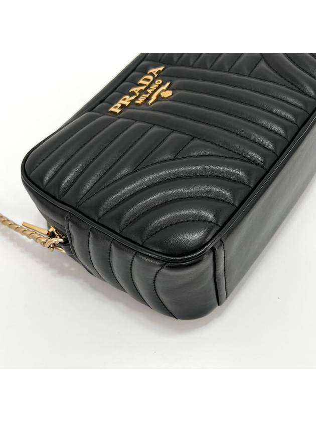 Diagram gold chain crossbag camera bag black 1BH083 - PRADA - BALAAN 6