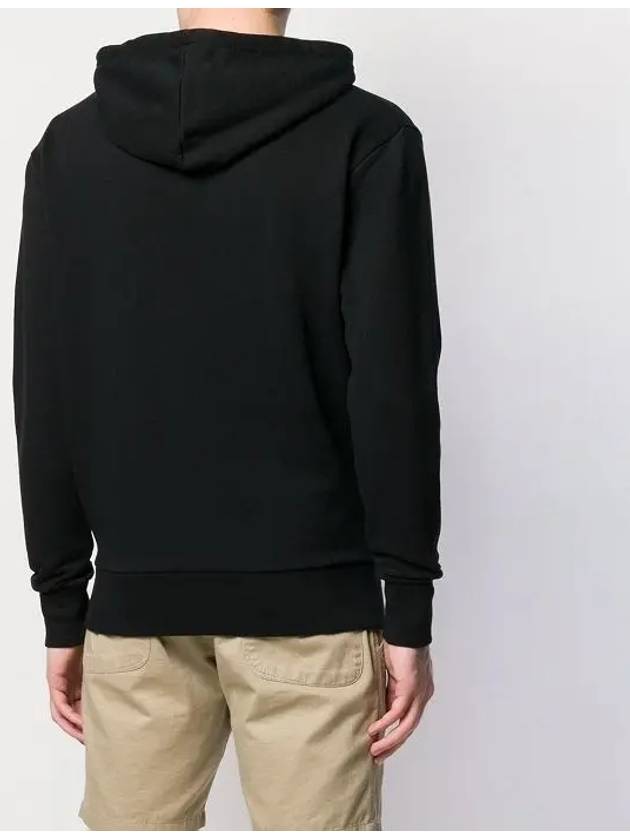 Tricolor Fox Patch Classic Hoodie Black - MAISON KITSUNE - BALAAN 5