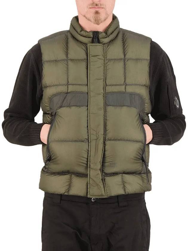 D.D Shell Down Vest Green - CP COMPANY - BALAAN 1