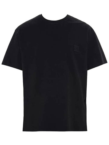 Butterfly Back Logo Short Sleeve T-Shirt Black - WOOYOUNGMI - BALAAN 1