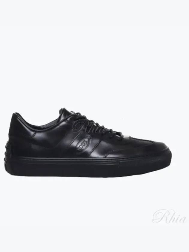 Black Calf Leather Sneakers XXM03E0GC50S969999 B0301344678 - TOD'S - BALAAN 2