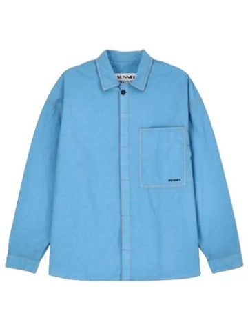 Oversized Shirt Celestial Blue - SUNNEI - BALAAN 1