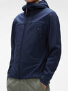 Men's Shell R Goggles Hooded Jacket Navy - CP COMPANY - BALAAN 6