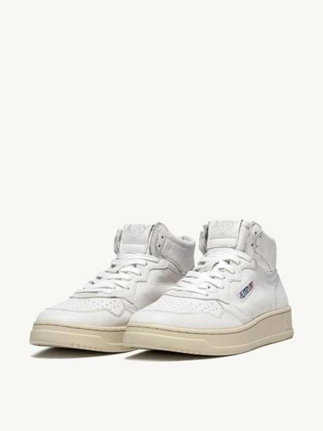 Medalist Mid High Top Sneakers White - AUTRY - BALAAN 2