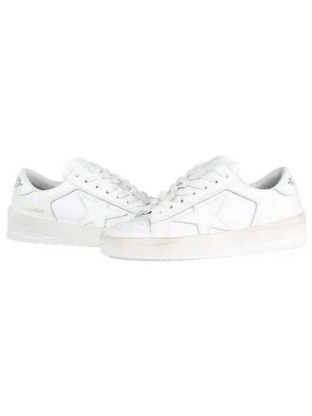 Stardan Leather Low Top Sneakers White - GOLDEN GOOSE - BALAAN 2