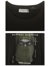 19FW NUW19283 009 Kanye Mask Printing Crew Neck Black Men's Sweatshirt TR - IH NOM UH NIT - BALAAN 6