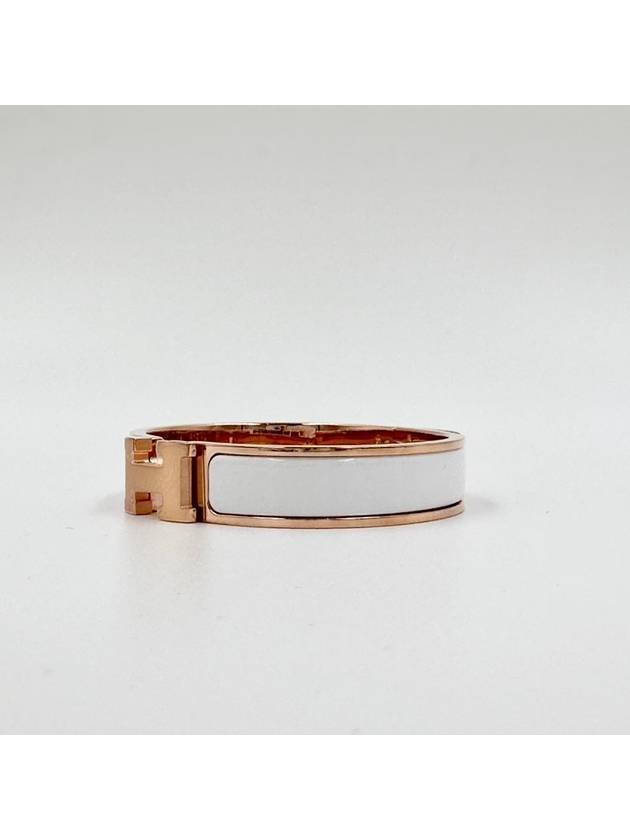 Mini Click Kelly Bracelet Rose Gold - HERMES - BALAAN 10