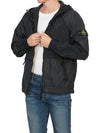 Nylon Metal Windbreaker Navy - STONE ISLAND - BALAAN 6