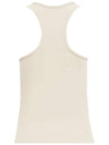 23FW FORTUNA logo sleeveless top light beige 2399460139 010 - MAX MARA - BALAAN 3