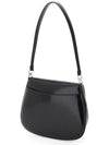 Cleo Brushed Flap Shoulder Bag Black - PRADA - BALAAN 4