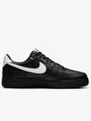 Air Force 1 QS Low Top Sneakers Black White - NIKE - BALAAN 3