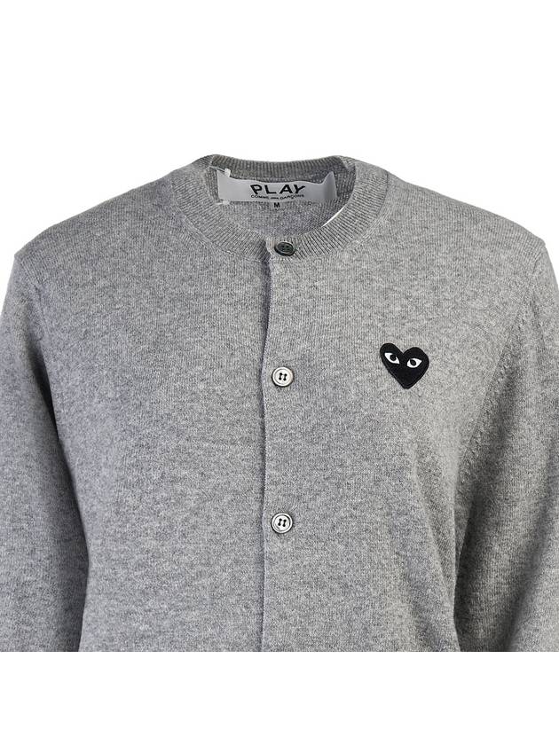 Heart Waffen Cardigan AX N023 051 2 LIGHT GRAY - COMME DES GARCONS - BALAAN 4