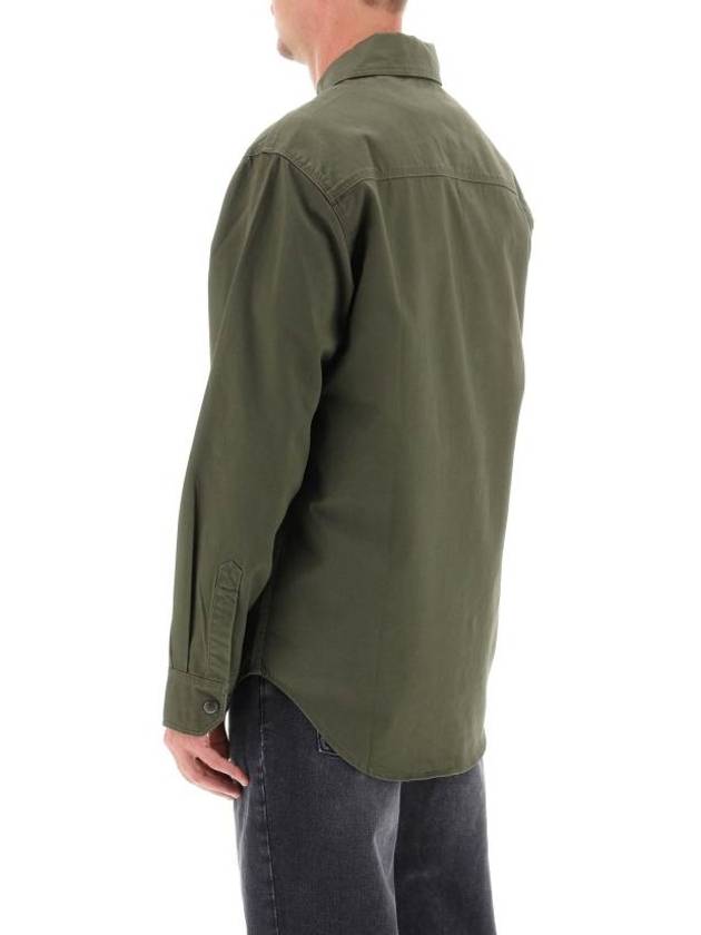 Relaxed Uniform Over Long Sleeve Shirt Green - BARBOUR - BALAAN 4