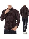 Check Pleated Long Sleeve Shirt - BALENCIAGA - BALAAN.