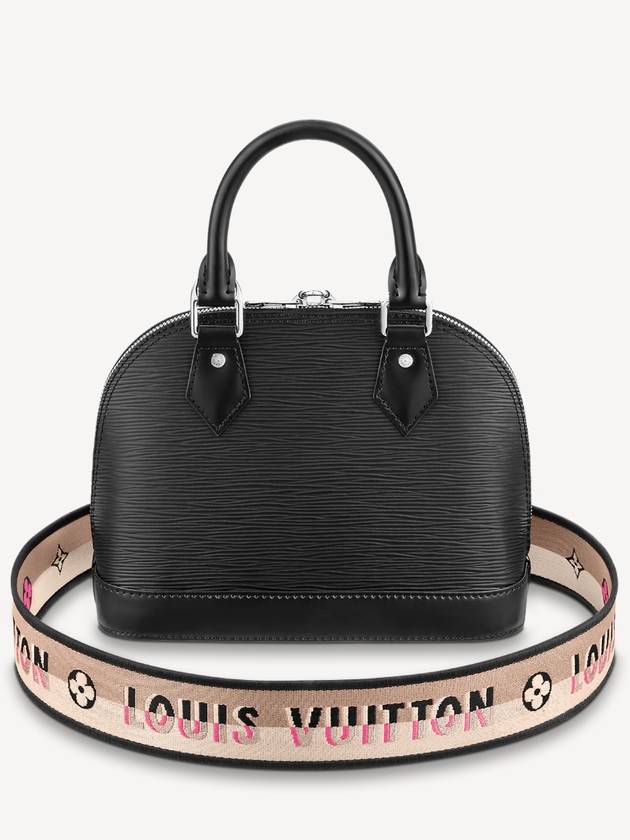 Alma BB Epi Tote Bag Black - LOUIS VUITTON - BALAAN 4