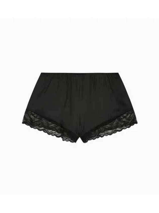 CK Instinct Satin Pyjama Shorts Black - CALVIN KLEIN - BALAAN 2