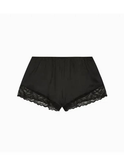 CK Instinct Satin Pyjama Shorts Black - CALVIN KLEIN - BALAAN 2