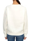 Women's brushed sweatshirt SWIW 408W WHITE - AUTRY - BALAAN 3