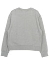 Elisa Logo Print Sweatshirt Grey - A.P.C. - BALAAN 3