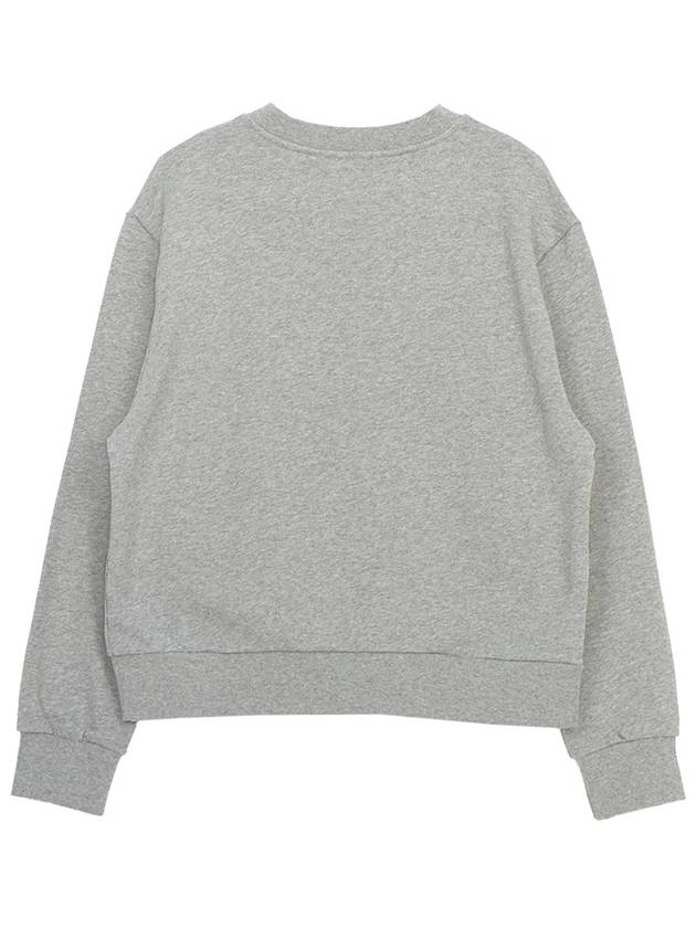 Elisa Logo Print Sweatshirt Grey - A.P.C. - BALAAN 3