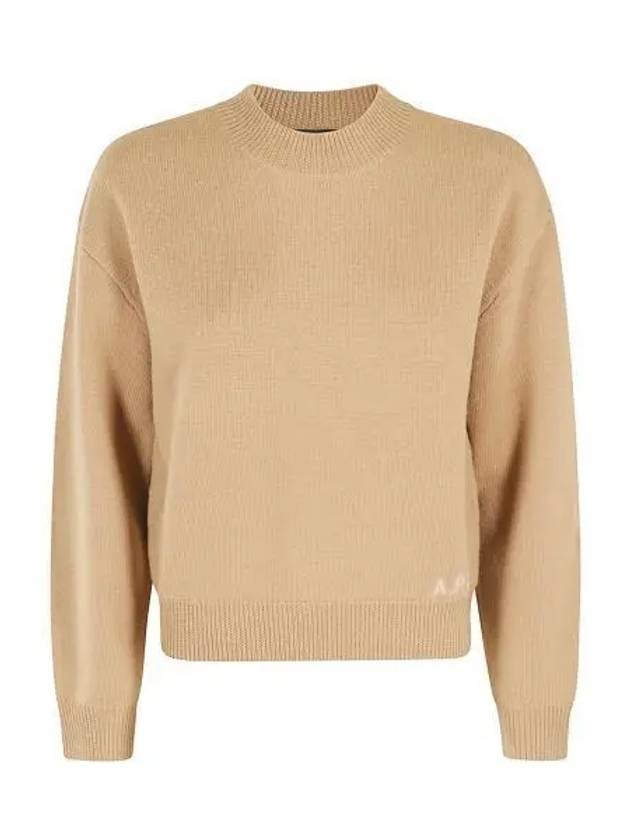 Esther Wool Knit Top Brown - A.P.C. - BALAAN 2