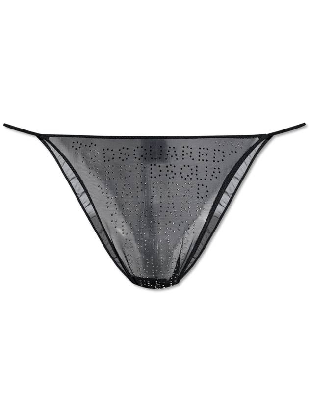 Dsquared2 Panties With Decorative Finishing., Women's, Black - DSQUARED2 - BALAAN 1