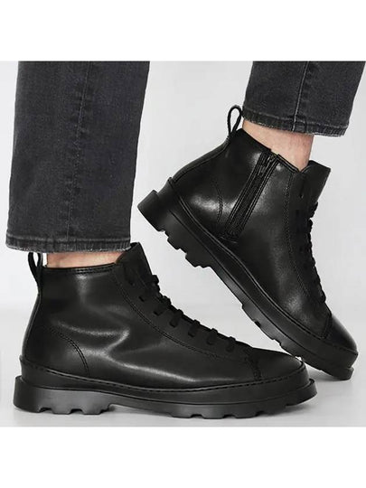 Brutus Leather Ankle Boots Black - CAMPER - BALAAN 2