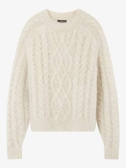 Thomas Mohair Knit Top Beige - ISABEL MARANT - BALAAN 2