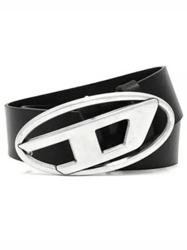 1DR D Buckle Leather Belt Black - DIESEL - BALAAN 2