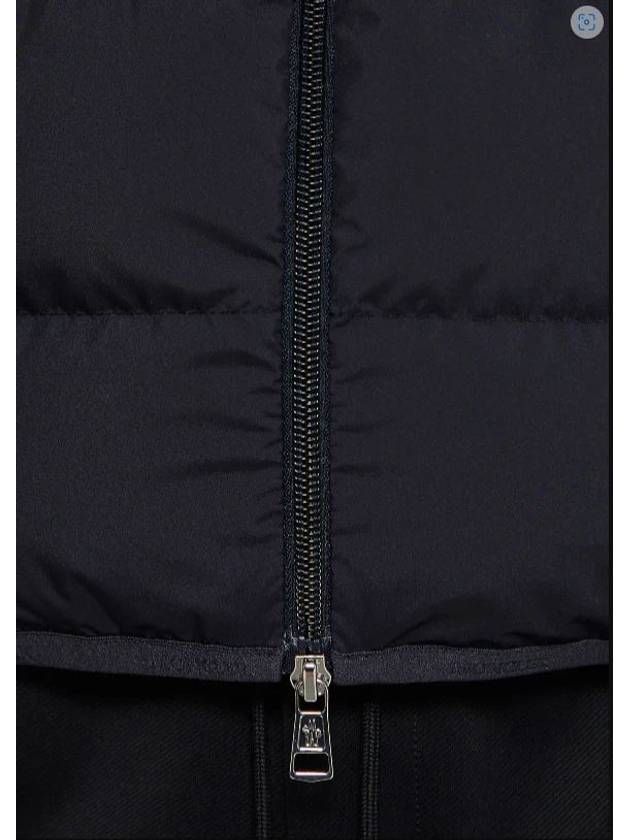 Baudinet Short Down Padding Navy - MONCLER - BALAAN 5