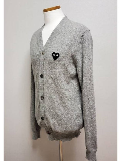 Gray Black Wappen Cardigan M - COMME DES GARCONS - BALAAN 2