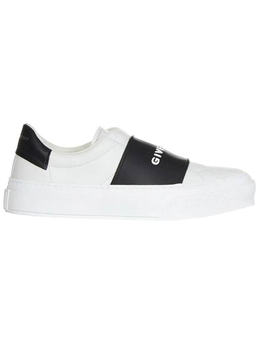 Logo Band City Sports Low Top Sneakers White - GIVENCHY - BALAAN 1