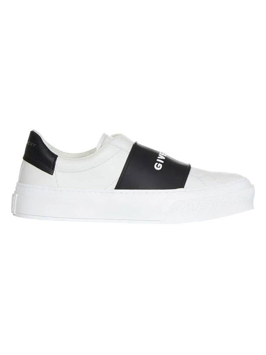 Logo Band City Sports Low Top Sneakers White - GIVENCHY - BALAAN 1