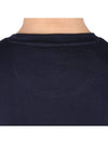 Logo Print Cotton Sweatshirt Navy - BARBOUR - BALAAN 9