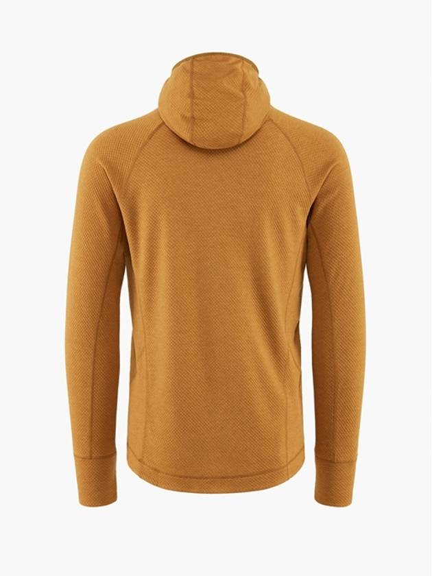 Men's Huge Mid Layer Hoodie Mustard - KLATTERMUSEN - BALAAN 3