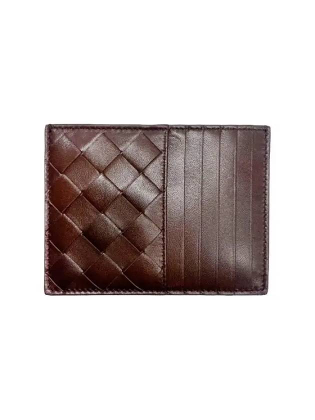 Intrecciato Card Wallet Brownie - BOTTEGA VENETA - BALAAN 2