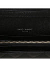 Matelasse Monogram Chain Cross Bag Black - SAINT LAURENT - BALAAN 5